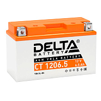 АКБ Delta 6CT-6.5 12V 6.5Ah CT1206.5/YB6.5L-BS обр/п