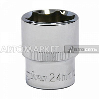 Головка 1/2" 6-ти гранная 24 мм OMBRA 112024