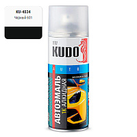 KUDO KU-4034 Эмаль №601 черный 520мл.