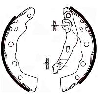 Колодки тормозные TRW GS8665