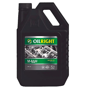 Масло моторное DIESEL OILRIGHT  М8ДМ SAE 20W20 API CD 5л