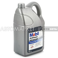 MOBIL антифриз Advanced G12+ конц. 5л красный (151154)