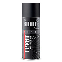 Грунт KUDO KU-2103 акриловый черный 520мл