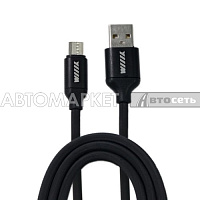 Кабель-переходник WIIIX MicroUSB Black (CB120-UMU-10B) 1m