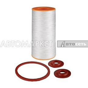 Фильтр масляный LUXE LX-412-МН   ГАЗ, Москвич (нитевой с РТИ)