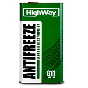 Антифриз-40 HighWay LONG LIFE G11 5кг зеленый