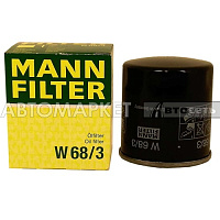 Фильтр масляный MANN W68/3 (OC 601) OC217