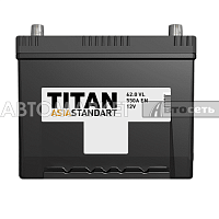 АКБ TITAN Asia Standart 6СТ-62 ниж.кр. E 0180406234