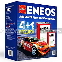 Масло моторное ENEOS Premium TOURING SN 5W40 4л+1л акция син.