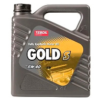 Масло моторное TEBOIL 5w40 Gold-S SL/CF 4л