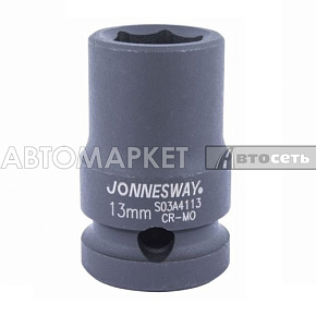 Головка 1/2" 6-ти гранная ударная 13мм Jonnesway S03A4113 (047185)