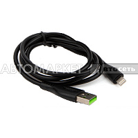 Кабель-переходник WIIIX USB-8 pin черный (CB020-U8-10B) 1m