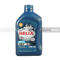 Масло моторное Shell Helix Diesel HX7 10W40 1л п/синт.