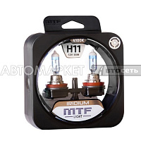 Лампа H11 MTF IRIDIUM 12V 55W комплект HRD1211