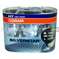 Лампа H7 12V 55W+60% Osram 64210SV2HCB 2 шт