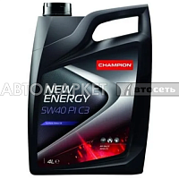 Масло моторное Champion New Energy 5W40 C3 4л син.