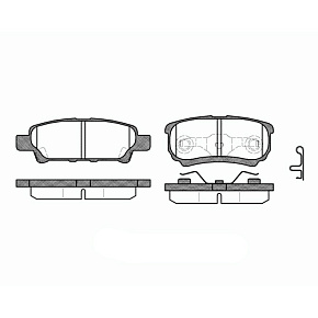 Колодки тормозные Remsa 1051.02