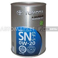 Масло моторное Toyota 0w20 SN (1л) (08880-10506) мет.