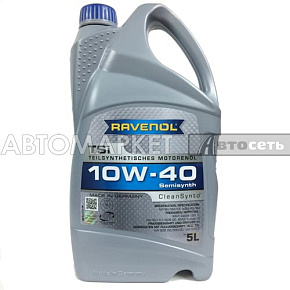 Ravenol масло моторное TSI 10w40 SM/CF  5л п/с 724150