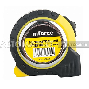 Рулетка Inforce 3*16мм 58033