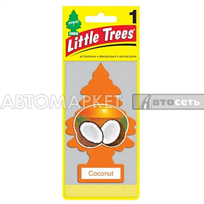 Ароматизатор Елочка "Кокос" CAR FRESHNER U1P10317RUSS