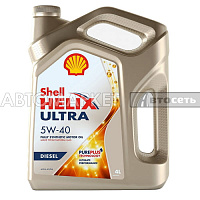 Масло моторное Shell Helix Diesel Ultra 5W40 4л синт.
