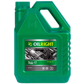 Масло трансмиссионное OILRIGHT ТАД-17/ТМ-5-18 3л мин  (6)