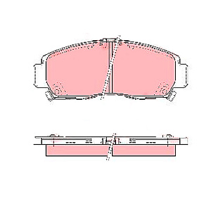 Колодки тормозные TRW GDB3240