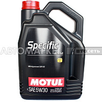 Масло моторное Motul Specific MB 229.52 5w30 син.5л