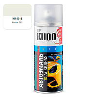 KUDO KU-4012 Эмаль №233 белая 520мл.