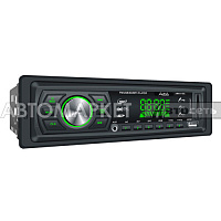 Автомагнитола AurA AMH-110G USB/SD зеленая подсветка