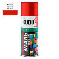 KUDO KU-1003 Эмаль красная 520мл./22048
