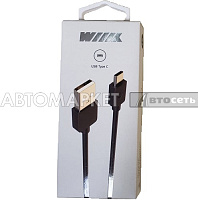 Кабель-переходник WIIIX USB-Type-C черный (CB020-UTC-10B) WIIIX 1m
