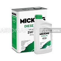 Масло моторное Micking Diesel Oil PRO1 5W40 CI-4/CH-4 4л+1л синт АКЦИЯ