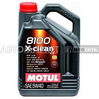 Масло моторное Motul 8100 X-clean GEN2 5W40 5л 