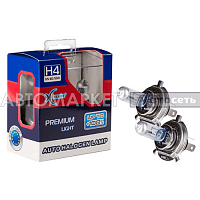 Лампа H4 XENITE +100% (2шт) (P43t) 1007119