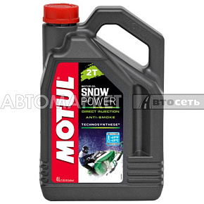 Масло моторное Motul Snowpower 2T 4л п/синт.