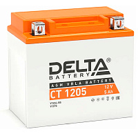 АКБ Delta 6CT-5 12V 1100E CT1205/YTX5L-BS обр/п
