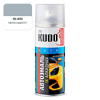 KUDO KU-4035 Эмаль №671 светло-серый 520мл.