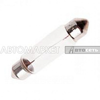 Лампа 12V C10W Osram 6411 41мм  /10