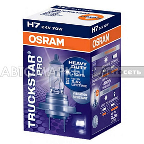 Лампа 24V H7 70W Osram PX26D  64215TSP