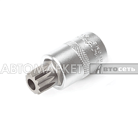 Головка 1/2" со вставкой  (Spline) M18 Дело Техники 625418