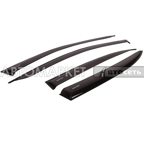 Дефлектор боков.стекол Voron Glass Samurai Mitsubishi ASX 2010-15 4шт. DEF00296/ДЕФ00296