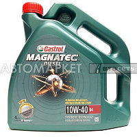 Масло моторное Castrol Magnatec Diesel 10W40 B4 4л п/синт.