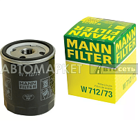 Фильтр масляный MANN W712/73 (OC1051 OC1063)