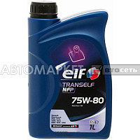 Масло трансмиссионное ELF Tranself NFP 75W80 GL-4 1л для МКПП п/синт.