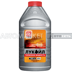 Жидкость тормозная Лукойл DOT4 кл.6  0,455кг