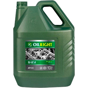 Масло моторное DIESEL OILRIGHT  М8Г2К SAE 20W20 10л