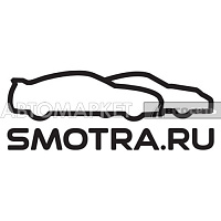 Наклейка "Smotra.ru" черный 8*21см