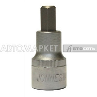 Головка 1/2" со вставкой (шестигранник) 10 мм l-55mm Jonnesway S09H410 (47880)